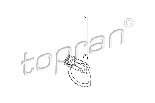 Lango pakėliklis TOPRAN 401 669