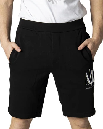 Šortai vyrams Armani Exchange, juodi