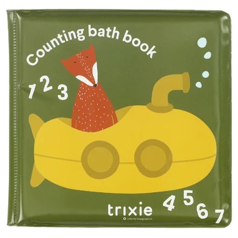 Knygelė Trixie Counting Fox, žalia