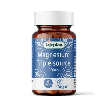 Magnis 200 mg (Tripple Source) Lifeplan, 90 kapsulių