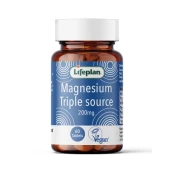 Magnis 200 mg (Tripple Source) Lifeplan, 90 kapsulių kaina