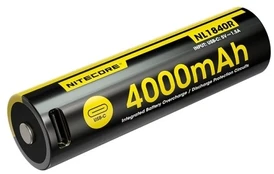 Nitecore 18650 4000mAh USB-C akumuliatorius (NITNL1840R)