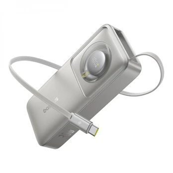 Atsarginis maitinimo šaltinis ("Power Bank") Baseus "Free2Pull" Grey 10000mAh