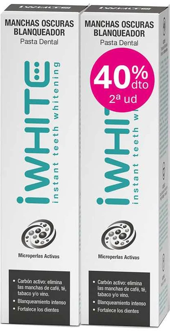 Iwhite TOOTHPASTE dark spots whitening pack 2 x 75 ml