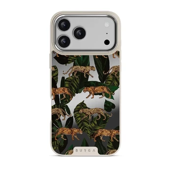 Morning Commute - Designer iPhone 17 Pro Max Case, Elite Mirror Light (MagSafe) / Silver