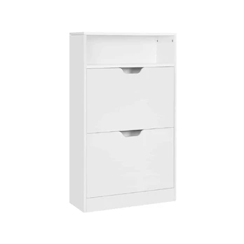 Batai lentyna, VASAGLE, 60x24x102 cm, Balta.