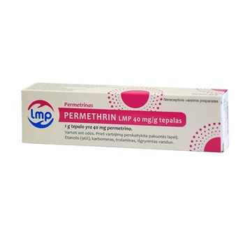 Permethrin LMP 40 mg/g tepalas 40 g