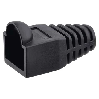 Jungties RJ45 apsauga juoda (20vnt)