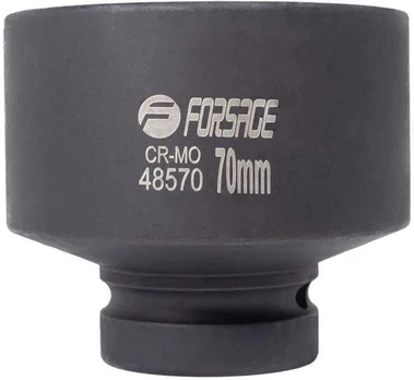 Forsage Nasadka smūginis 1" 70mm (6-kątna)