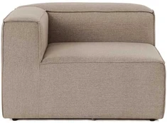 1 sėdynės sofa Fora L1 - Brown kaina