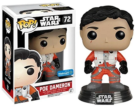 POP Vinyl STAR-WARS POE DAMERON Without Helmet