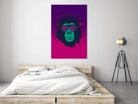 Artgeist Paveikslas - Gansta Chimp (1 Part) Vertical