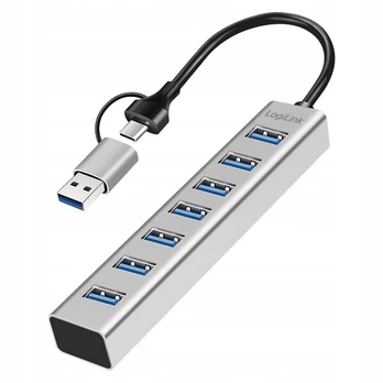 Hub USB | USB A socket x7,USB A plug,USB C socket,USB C plug