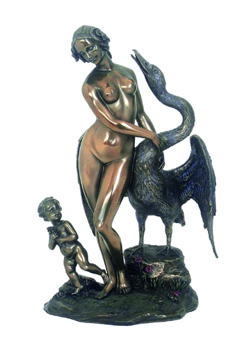 Leda ir gulbinas. Aukštis: 25cm.