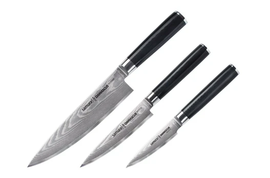 3 peilių rinkinys Samura Damascus SD-0230