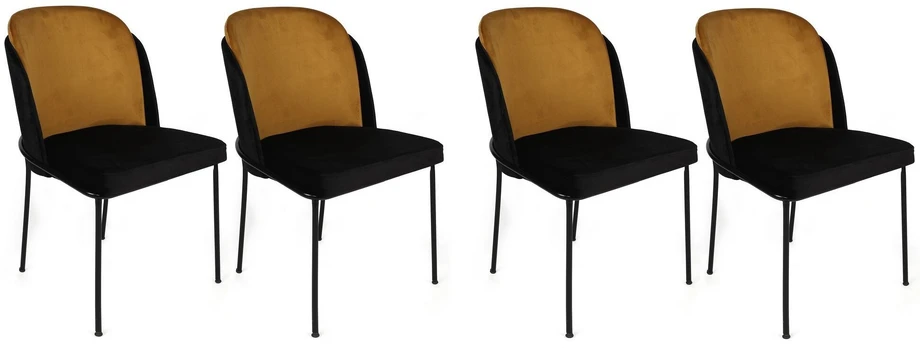 Kalune Design Kėdžių komplektas (4 dalys) Dore-142 V4