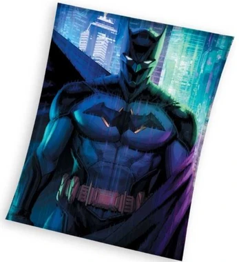 MCU Batman Coral Fleece tæppe - 150 x 200 cm