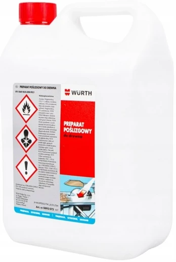 Pgytech Würth Slydimo priemonė Holzgleit 5l stalviršiams