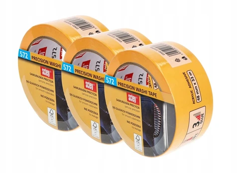 Scley 3 vnt. dažymo juosta, 48 mm x 33 m
