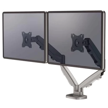 Fellowes ramię na 2 monitory EPPA™ (9683301) srebrne