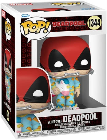 FUNKO POP! Vinilinė figūrėlė: Marvel - Deadpool (Sleepover costume)