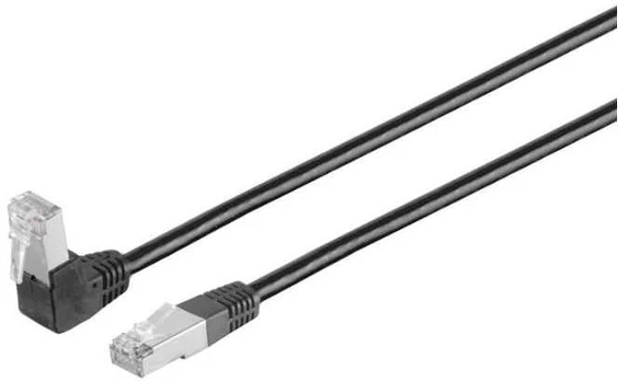 MicroConnect U/UTP CAT6 3M Juodas PVC 1 x