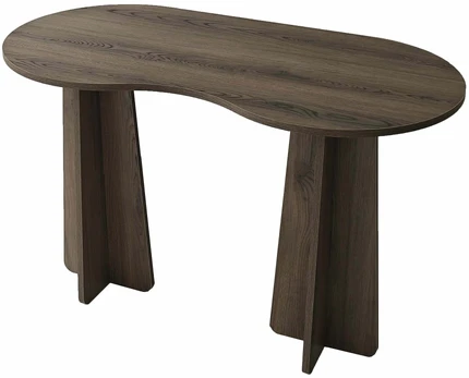 Rašomasis stalas Kalune Design Infini, 60 cm x 120 cm, 75 cm, riešuto sp.