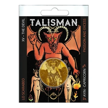 The Devil taro talismanas Lo Scarabeo