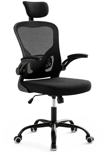 Ergonomiška biuro kėdė, juoda