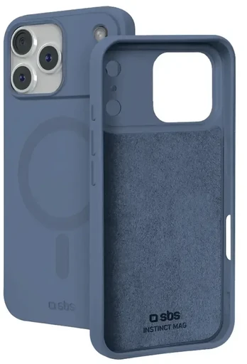 Dėklas SBS Instinct Mag Case for iPhone 18 Pro Max / 17 Pro Max Compatible with MagSafe - Mėlyna