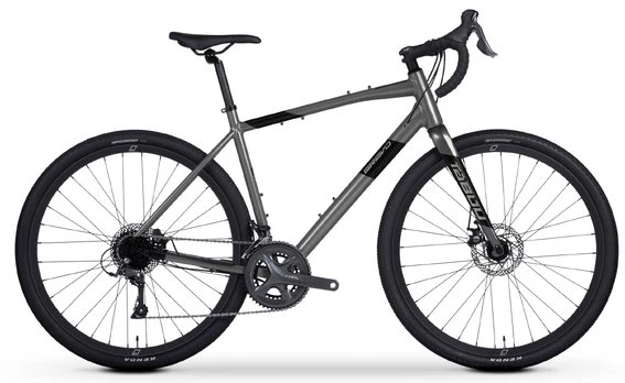 Dviratis Tabou Gravo 1.0 grey-black-XL