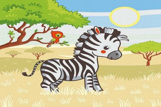 TPS Tapybos rinkinys “Zebra”