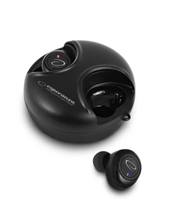 Esperanza Aries EH228K TWS belaidės ausinės, Bluetooth 5.0, juodos