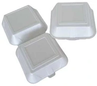 Multi Burgerboks stor 155x155x80 mm EPS Hvid IP6,125 stk/pk