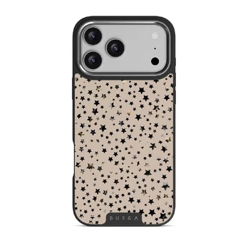 Sparkling Tiara - Stars iPhone 17 Pro Max Case, Elite Dark (MagSafe) / Silver
