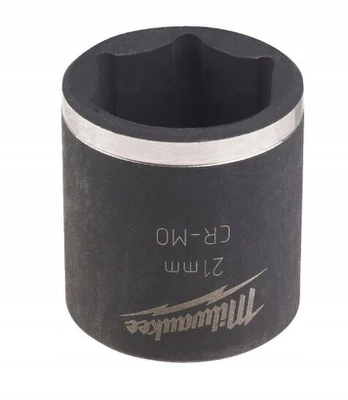 Milwaukee smūginė lizdinė galvutė 3/8" 21mm Shockwave
