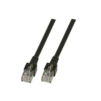 EFB RJ45 Patchkabel SF/UTP, Cat.5e, PVC, CCA, 7,5m, juodas
