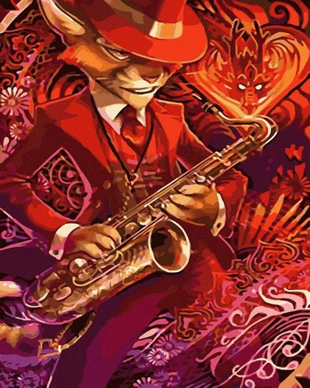 TPS Tapybos rinkinys "Musician Katin"