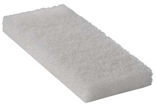 Abrazyvinis padas 11.5x25x2cm, baltas
