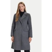 ViCOLO Vilnonis paltas TF0073 Pilka Regular Fit