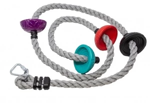 Laipiojimo virvė Slackers Ninja Rope, 255 cm