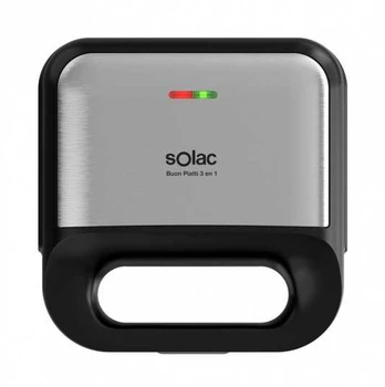 Sumuštinių keptuvas Sumuštinių keptuvė Solac SD5060 Pilka 750 W
