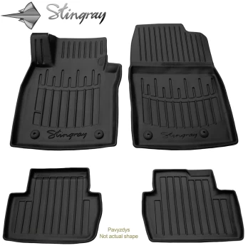 Kilimėliai 3D OPEL Ampera-E 2016->, 4 pc. black /5002034