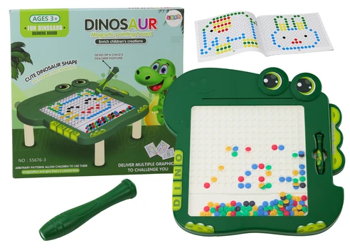Magnetinė lenta, dinozauras Fun, 2 cm, žalia