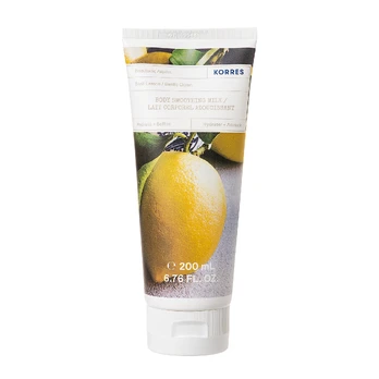 KORRES BASIL LEMON SMOOTHING kūno pienelis, 200 ml