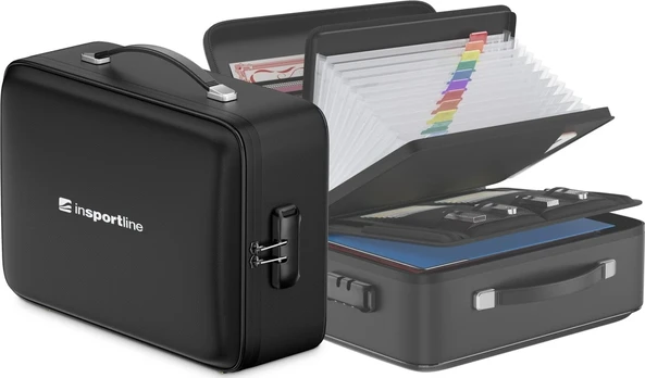 Protective Hard‑Shell Case w/ Organizer inSPORTline Dorcuba 37 x 27.5 x 13.5 cm