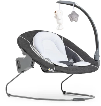 Hauck Alpha Deluxe Melange pilkas