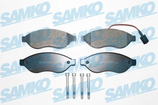 Stabdžių trinkelių rinkinys, diskinis stabdys SAMKO 5SP1287