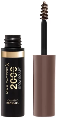 Antakių gelis Max Factor 2000 Calorie Brow Sculpt 002 Soft Brown, 4.5 ml