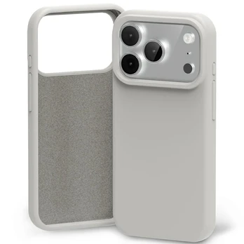 Dėklas Mercury Silicone do iPhone 17 Pro kamienny